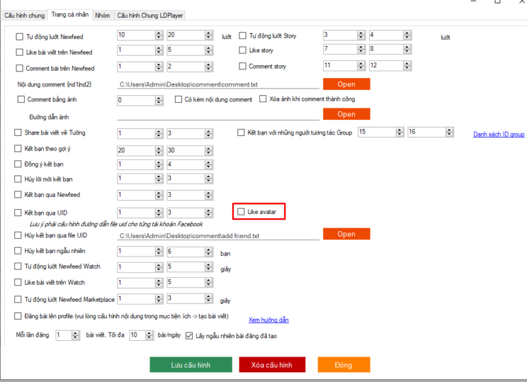 tool nuoi acc facebook Update tool nuôi acc facebook version 9.0 với nhiều tính năng mới