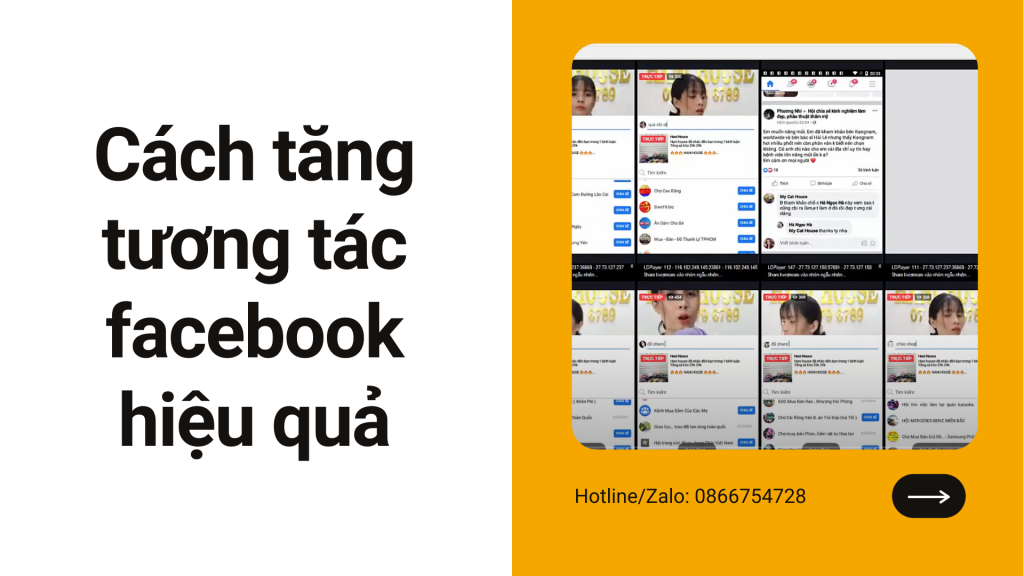 cách tăng tương tác facebook