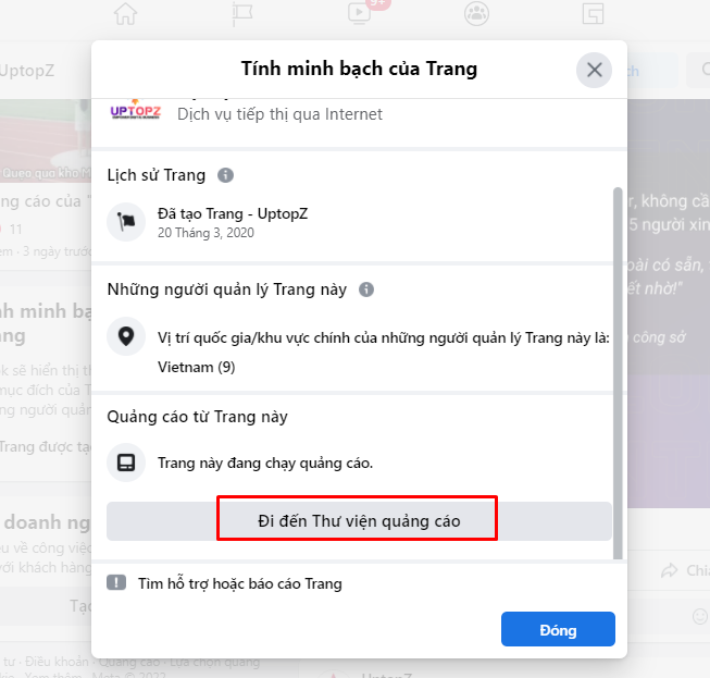 Thư viện quảng cáo