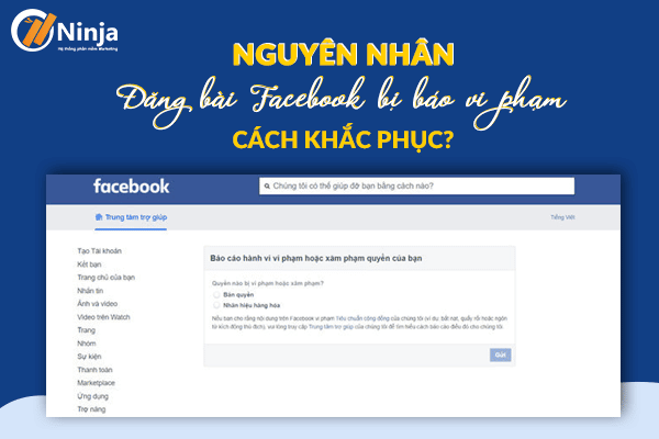 Tại sao đăng bài facebook bị báo cáo 