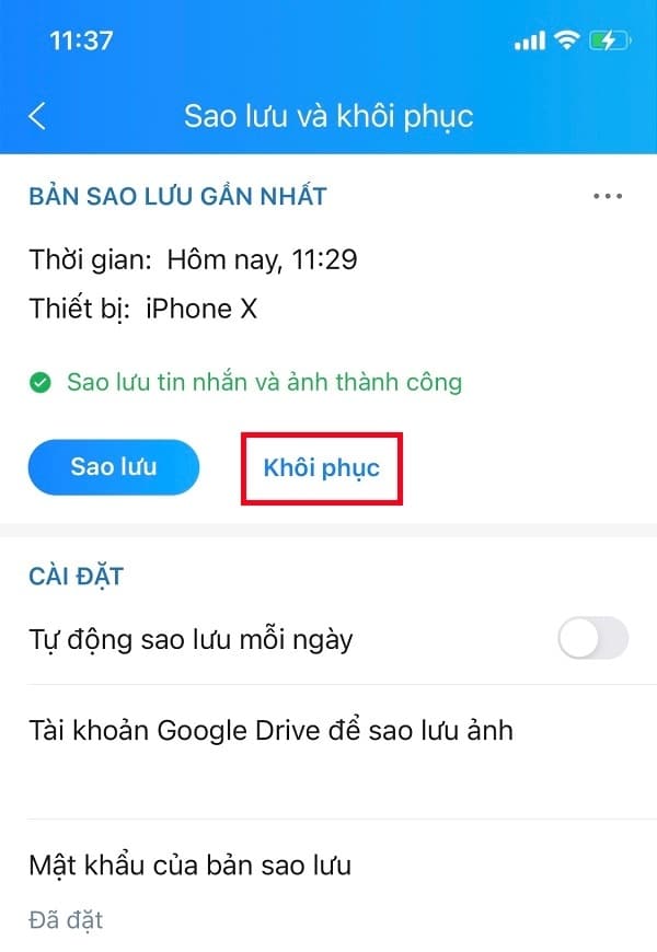 Khôi phục