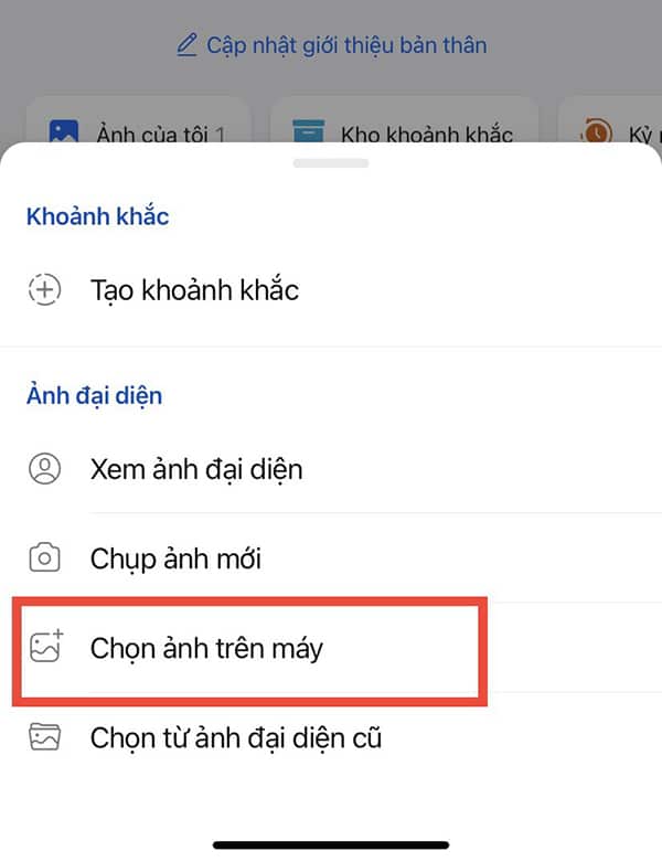 Chọn ảnh 