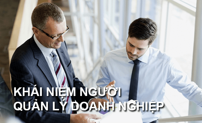 người quản lý doanh nghiệp