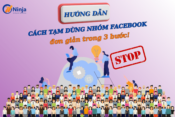 Cách tạm dừng nhóm facebook cực đơn giản