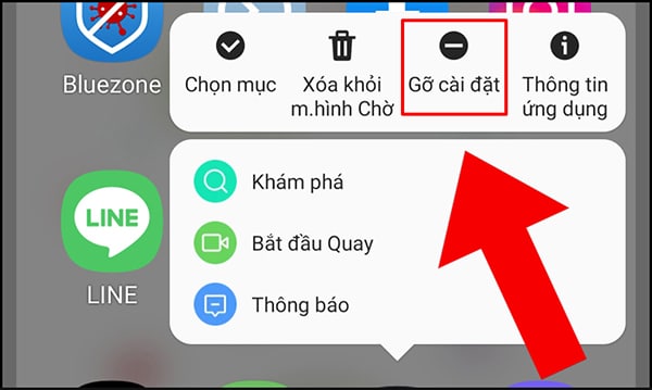 Gỡ ứng dụng