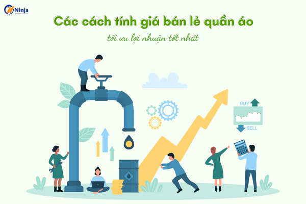 cách tính giá bán lẻ quần áo