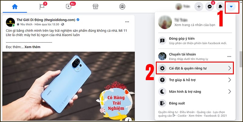 Khắc phục không thấy nút kết bạn trên facebook trên máy tính