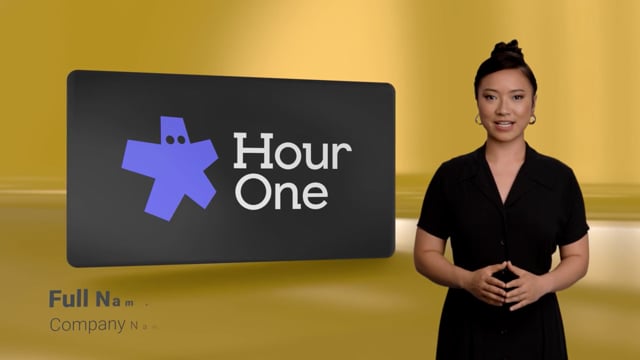 Tạo video AI từ văn bản bằng công cụ Hour One