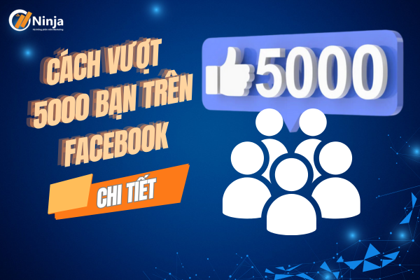 Bật mí cách vượt 5000 bạn trên facebook