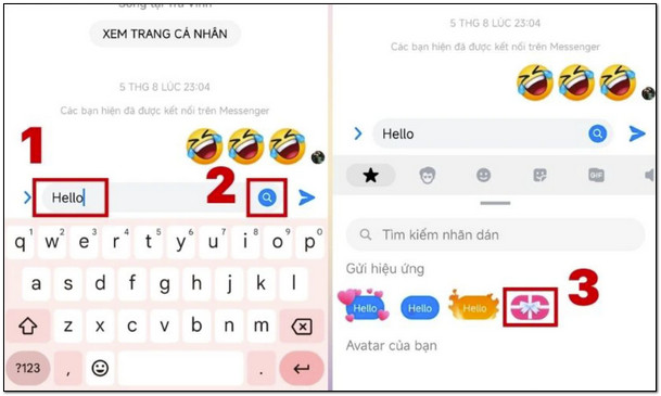 Chia sẻ cách gửi hiệu ứng hộp quà trên Messenger cực nhanh chóng